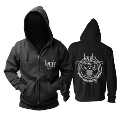 Tanrı'nın benzersiz Kuzu Hoodie Bize Metal Müzik Grubu Tişörtü