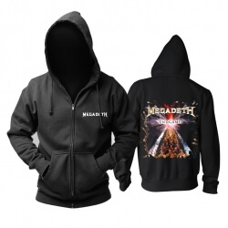Unique Megadeth Hoodie United States Metal Rock Sweatshirts