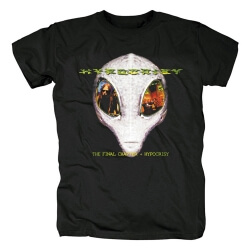 T-shirt unica in metallo Hypocrisy Sweden Punk Band Graphic Tees