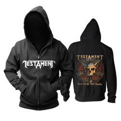 Unique Testament Hoody Metal Rock Band Hoodie