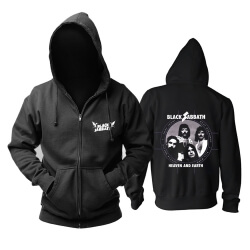 Unique Uk Black Sabbath Heaven And Earth Hoodie Metal Rock Sweat Shirt