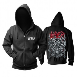 Cămașă unică de Slayer Evil Crest Hoodie Cămașă de Punk Rock Band