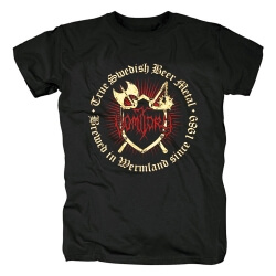 Benzersiz Vomitory Primal Katliamı T-Shirt Metal Grafik Tees