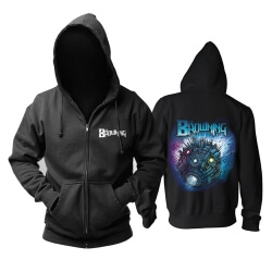 Cămașă de mână cu bandă de muzică din Browning Hoodie din Statele Unite