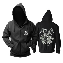 Sweat shirt Metal Metallica à capuche en métal rock
