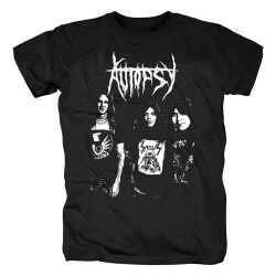 Us Autopsy T-Shirt cu bandă metalică Grafic Tees