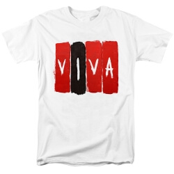 Amerikanske Coldplay VivaLa Vida Rock Band skjorter