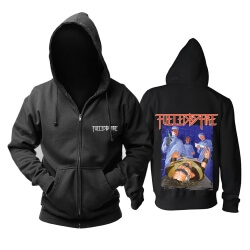 Us Fueled By Fire Hoodie Metal Punk Rock Sweat Shirt