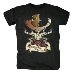 T-shirt Us Guns N 'Roses T-shirt Graphique Punk En Métal