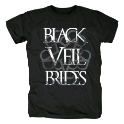 Us Hard Rock Graphic Tees Awesome Black Veil Brides Band T-Shirt