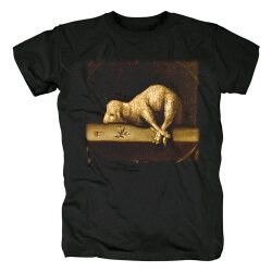 Nous Hard Rock Metal Tees T-shirt Agneau De Dieu