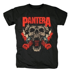 Us Heavy Metal Skull Tees Pantera T-Shirt