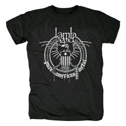 Us Lamb Of God Band T-Shirt Camicie in metallo