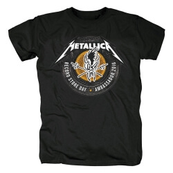 Bize Metal Rock Grubu Tees Metallica Tişört