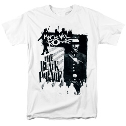 Us My Chemical Romance T-shirt de cale de război Hard Rock Punk Rock Band Tees grafic