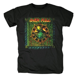 T-shirt Overkill Us T-shirt graphique rock en métal