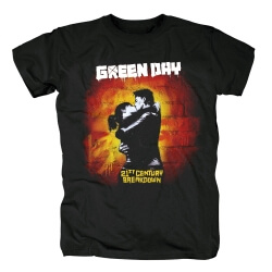 Tricou de despărțire pentru Punk Rock Tees Green Day 21St Century