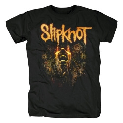 Tricou cu tricou în bandă metalică, cu tricou Slipknot