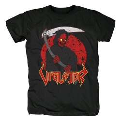 T-shirt do metal de Brasil da faixa do violador