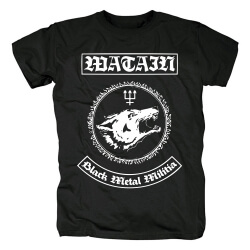Tricou Watain Bandă Cămașe din metal negru