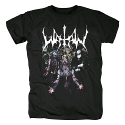 Watain Tee Shirts Sort Metal Rock Band T-shirt