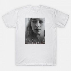 White Daenerys Targaryen Tshirt