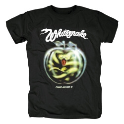 T-shirt de bande de Whitesnake Metal T-shirts Rock