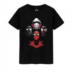 Marvel Hero Spiderman Tee Shirt Áo Avengers