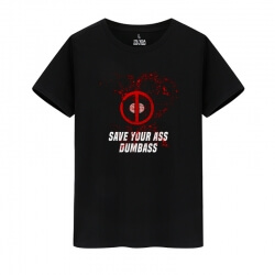 Qualidade Tees Marvel Super-herói Deadpool T-Shirt