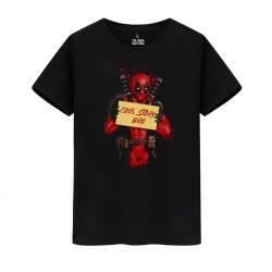 T-shirt De qualité Tees Marvel Superhero Deadpool