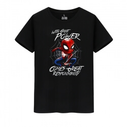 Camisetas do Homem-Aranha Marvel Tópico Quente