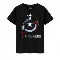 Avengers Gömlek Marvel Süper Kahraman Kaptan Amerika Tshirt