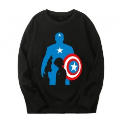 Captain America Sweatshirts Marvel The Avengers Hoodie