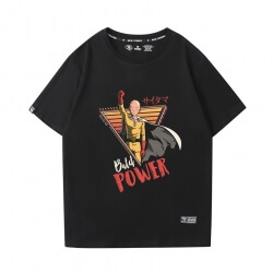 Uma camisa de anime vintage do Punch Man Tee Shirt Vintage