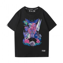 อนิเมะ Kujo Jotaro Tshirts เสื้อทีออฟแปลกประหลาดของ JoJo