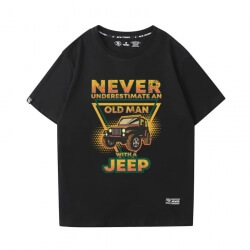 Kaliteli Jeep Wrangler T-Shirt Araba Tees