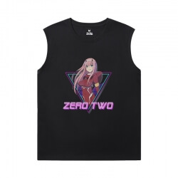 Darling În Franxx T-Shirts Anime T Shirt Fără mâneci