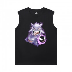 Pokemon Shirt Quality Gengar T Shirt Without Sleeves