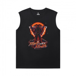 Deadpool Tees Marvel Mens Oversized Sleeveless T Shirt