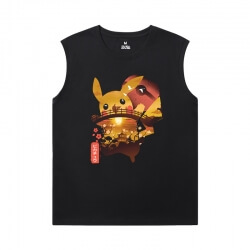 Pokemon Mens T Shirt Nếu không có tay áo Cool T-Shirts