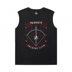 Marvel Hawkeye T-Shirt The Avengers Cool Sleeveless T Shirts