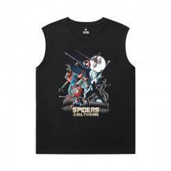 Spiderman Mens Oversized Sleeveless T Shirt Marvel The Avengers Shirt