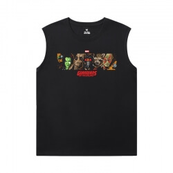 Guardiões da Galáxia Camisa Marvel The Avengers Groot T Shirt Sem Mangas
