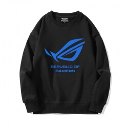 Black Prodigal Eye logo Sweatshirts ROG Republic of Gamers Hoodie