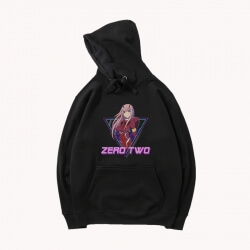 Kalite Hoodies Darling Franxx Tops içinde