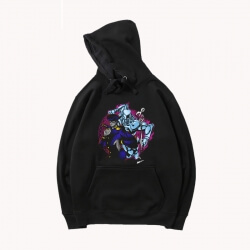 JoJo trùm đầu áo nỉ Anime chất lượng Kujo Jotaro Hoodies