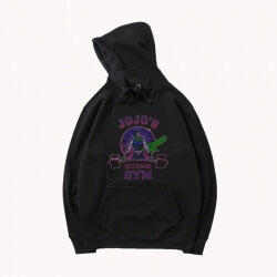 JoJo's Bizarre Adventure Hooded Jacket Anime Áo thun Kujo Jotaro Hoodie