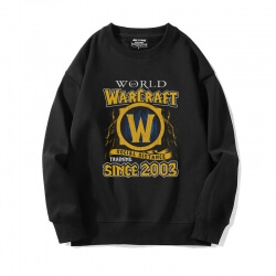 Thế giới Warcraft Tops Crew Cổ Sweatshirts