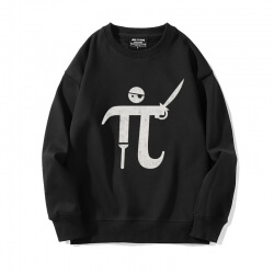 Mathematics Sweatshirt Geek Black Coat