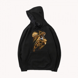 Áo khoác đen Anime Anh hùng của tôi Academia Hoodie